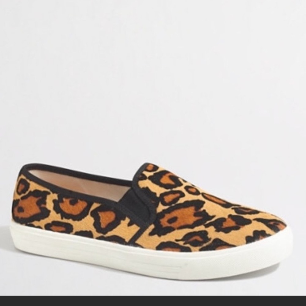 J. Crew Cheetah Print Slip On